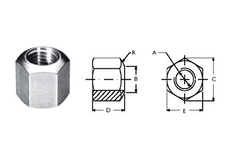 Fixture Hex Nuts Din - 6330